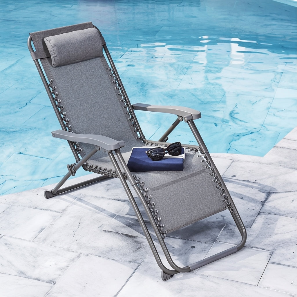 Relax Miami Taupe Lounge Chair