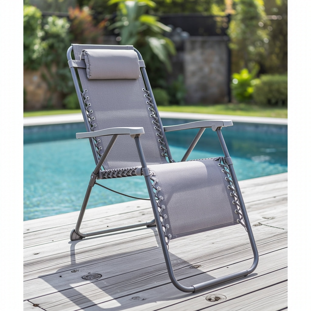 Relax Miami Taupe Lounge Chair