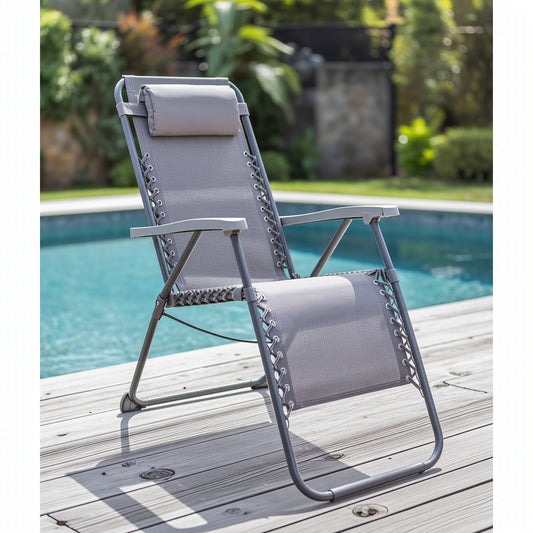 Relax Miami Taupe Lounge Chair
