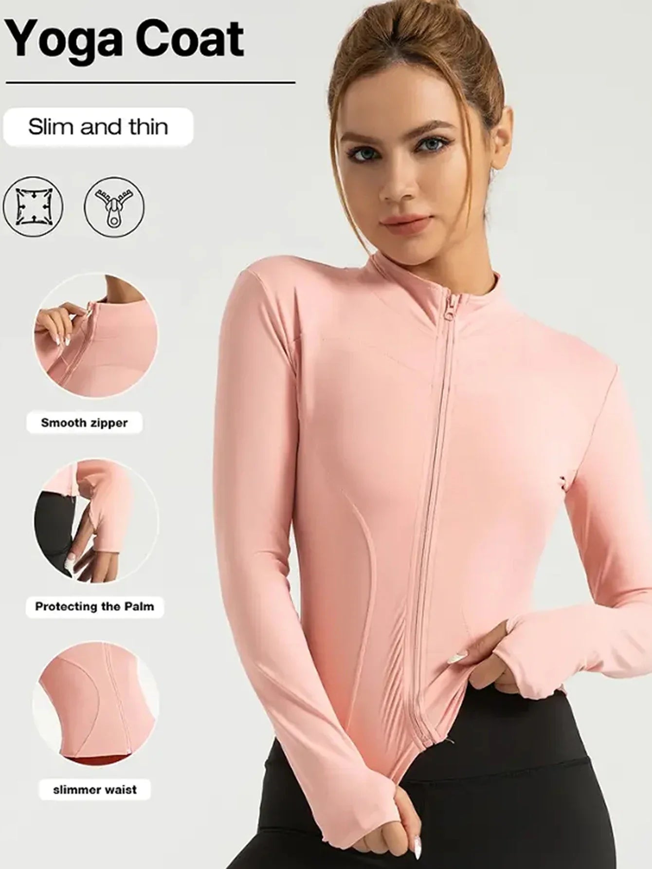 Women's Tight Quick-Dry Fitness Jacket