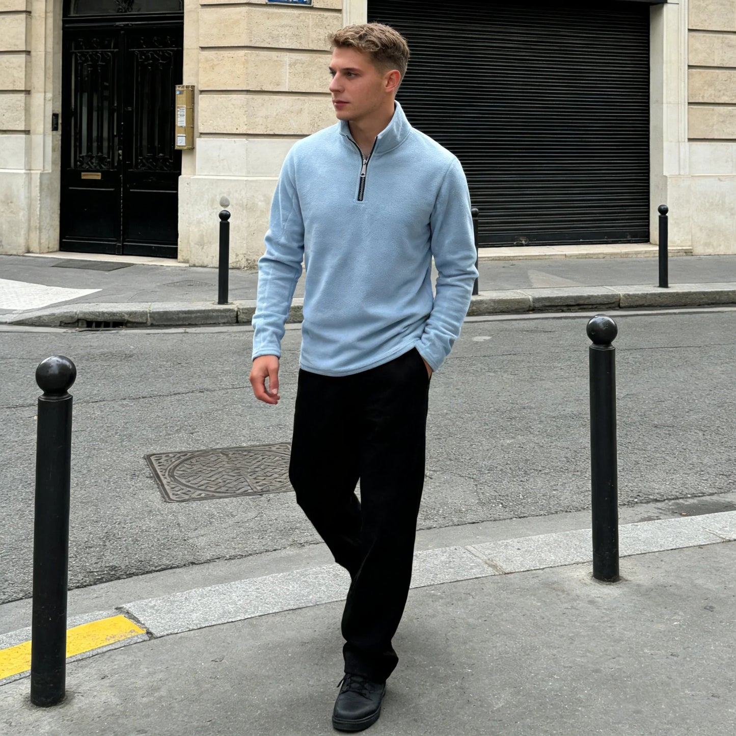 Men's Thick Warm Fleece Hoodies and Tracksuit