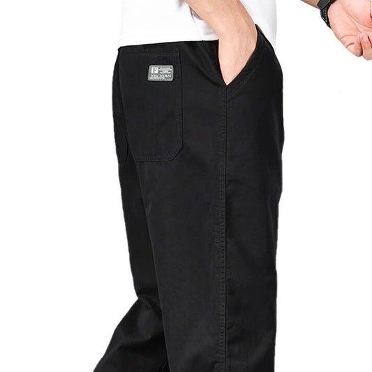 Men's Plus-Size Relaxed-Fit Casual Pants