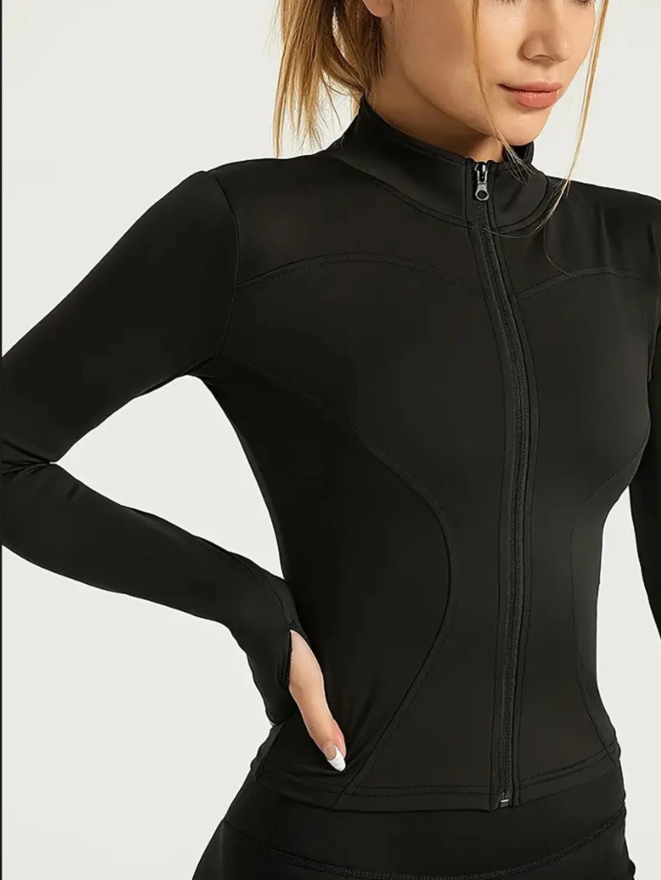 Women's Tight Quick-Dry Fitness Jacket