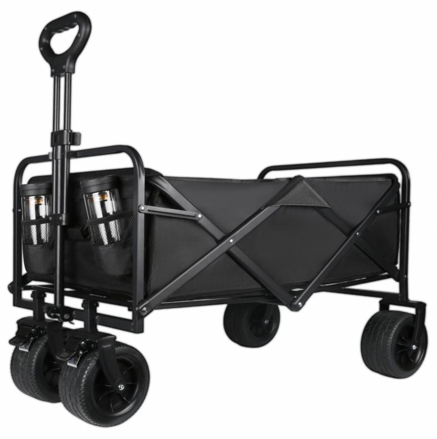 Folding Multi-Use Cart with All-Terrain Wheels