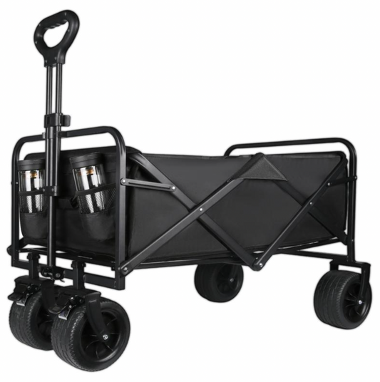 Folding Multi-Use Cart with All-Terrain Wheels