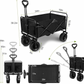Folding Multi-Use Cart with All-Terrain Wheels