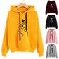 Autumn Solid Fleece Hoodie